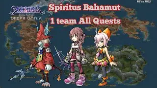 DFFOO[GL]​ Spiritus Bahamut 1 team All Quests