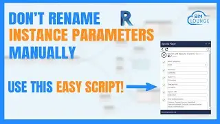 How to bulk rename or assign instance parameters to Revit families