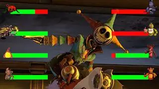Poppy Playtime Chapter 5 vs FNAF & Healthbar Integration
