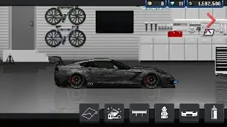 6.3 1/4 mile Fastest car in Pixel Car Racer!