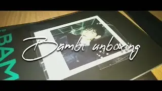 unboxing baekhyun's 3rd mini (best) album bambi