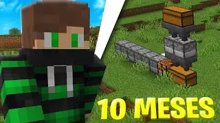 VUELVO a JUGAR a MI MUNDO de MINECRAFT HARDCORE DESPUES de 10 MESES | Slimland Hardcore Edition #3