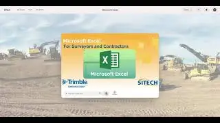 Microsoft Excel for Surveyors and Contractors