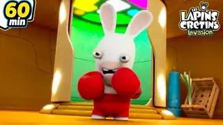 Les Lapins prêts pour le combat ! | Special Sport | Les Lapins Crétins Invasion🐰 | Compilation 1H