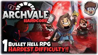 BULLET HELL RPG, HARDEST DIFFICULTY!! | Gameplay | Let's Play Archvale: Hardcore | Part 1