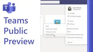 How to enable Microsoft Teams Public Preview and get the latest Teams updates ⏩