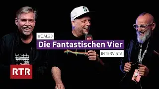 Die Fantastischen Vier I Open Air Lumnezia 2023 I Interview I RTR Musica
