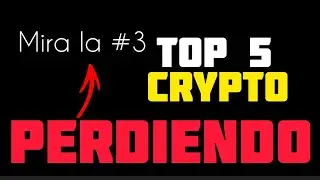 TOP 5 Crypto Perdiendo Ahora! No te imaginas la #3