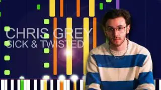 CHRIS GREY - SICK & TWISTED (PRO MIDI FILE REMAKE) - "in the style of"