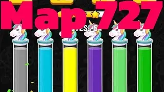 color water sort 3D level 727