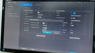 DAHUA - ENABLE AUDIO DVR NEW INTERFACE FOR BUILT IN MICROPHONE CVI CAMERA