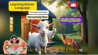 Learn Khmer through short story/ easy fun for Beginners