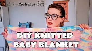 Easy DIY Knitted Baby Blanket