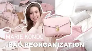 REORGANIZING MY PURSE COLLECTION / Luxury Storage Ideas