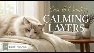 Relaxing Music For Cats ✨ Cat Calming Music & Smooth Ambient Layers Helping Cat Ease