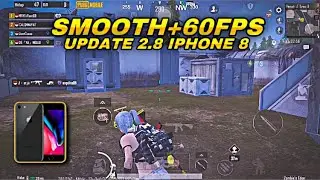 New Event Update 2.8 PUBG on iPhone8 smooth + 60fps | PUBG Mobile