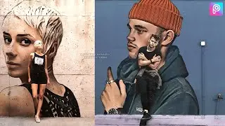 Own Wall Effect PicsArt Tutorial | Photo Editing Mobile