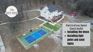 Backyard Pickleball Court Build Part 4