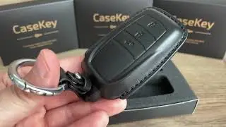 Кожаный чехол для ключа Toyota, ключ №3, casekey