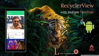 How to Create Multiple View in Recyclerview in Android|Image|Video Tutorial in tamil|Beginners guide