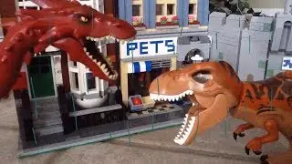 Jurassic World the Lost Park OFFICIAL TRAILER (A Stop Motion Film)HD