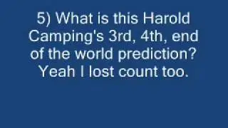 10 reasons the world WON'T end.