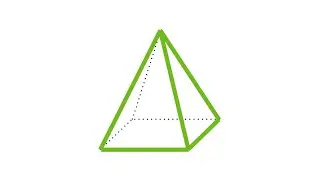 Area de Pirámide - Curso de Geometría