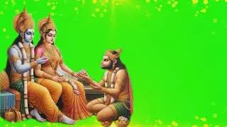 lord ram green screen video background 