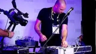 James Bernard at the Korg Booth