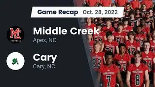 Creek Vs Cary #highschoolfootball #football