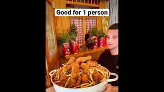 Good for 1 person 