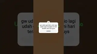 udah cape bikin vidio bye nanti pas agustus aku come back