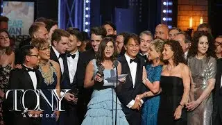 Dear Evan Hansen wins Best Musical — Tonys 2017
