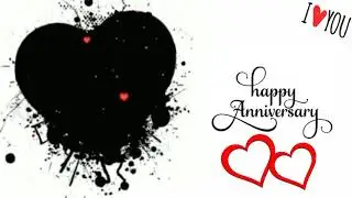 #happyanniversary template / New template black $ green background whatsapp status I  kinemaster ...
