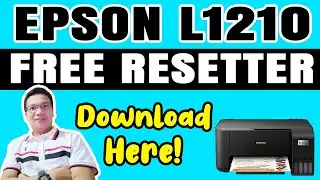 HOW TO RESET EPSON L1210 || EPSON RESET