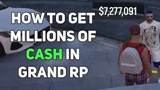 How to make millions of cash in Grand RP GTA 5. Sending Money to strangers