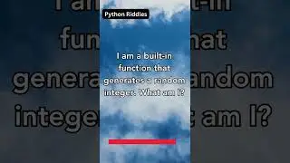 Python Riddle || Part-12 || I'M MIZAN 