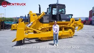 SHANTUI SD22 Bulldozer Exported to Africa