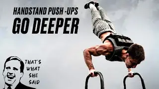 IMPROVE HANDSTAND PUSH-UPS WITH 2 STEPS!