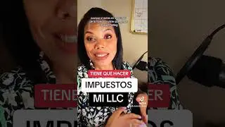 Tiene que hacer impuestos las LLC que no produce $$ #llc