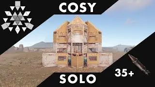 ORYX - Simple & Cosy SOLO Base with GRENADE Chutes - RUST 2024