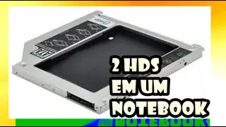 How to replace CD drive with HDD (no caddy required) - DIY  (Como fazer caddy hd caseiro 2 HDs)