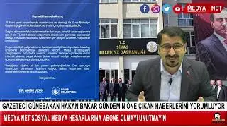 Gazeteci Hakan Bakar Medya Net Haber Dijital yayın platformunda Gündemdekiler Programında.
