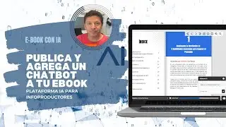 Publica y agrega un chatbot a tu e-book