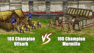 Age of Mythology - Ulfsark vs Murmillo