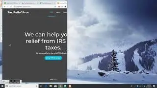 Tax Relief Landing Page