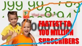 Vlad and Niki 100 Million Subscribers (World Record)