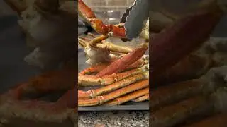 I ate Canadian Snow Crab #seafood #snowcrab #crab