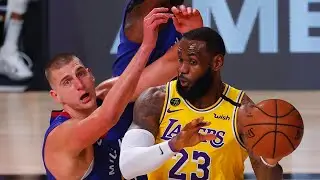 LA Lakers VS Denver Nuggets Game 4 Final Minutes! Lebron CLAMPS Murray 2020 NBA playoffs