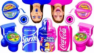 Красная еда vs Синяя еда Челлендж | Потрясающие Кухонные Лайфхаки с TaTaRa Challenge